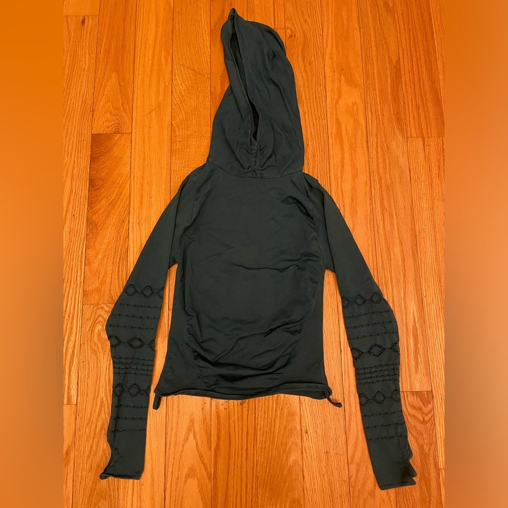 FP Movement by Free People Long Sleeve Dark Teal Run Layer in size Small
